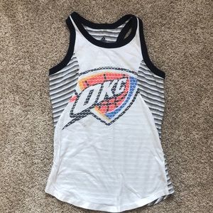 OKC Thunder-Adidas-Racerback Tank Top